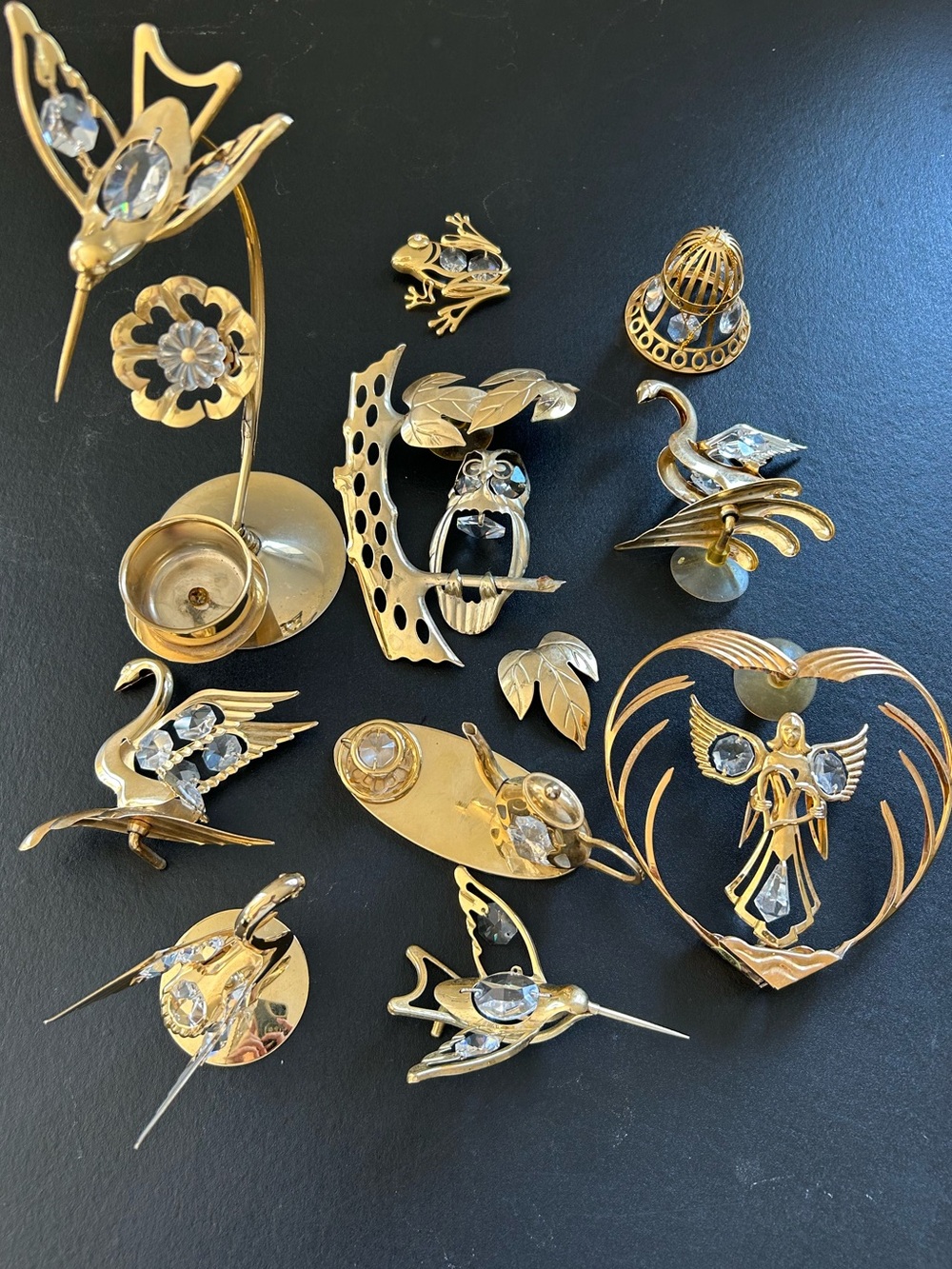VTG Mascot 24k Gold Plated, Austrian Crystal - 10 Piece
